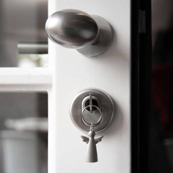 Preview: Engel Anhänger silber 4x3cm von Räder